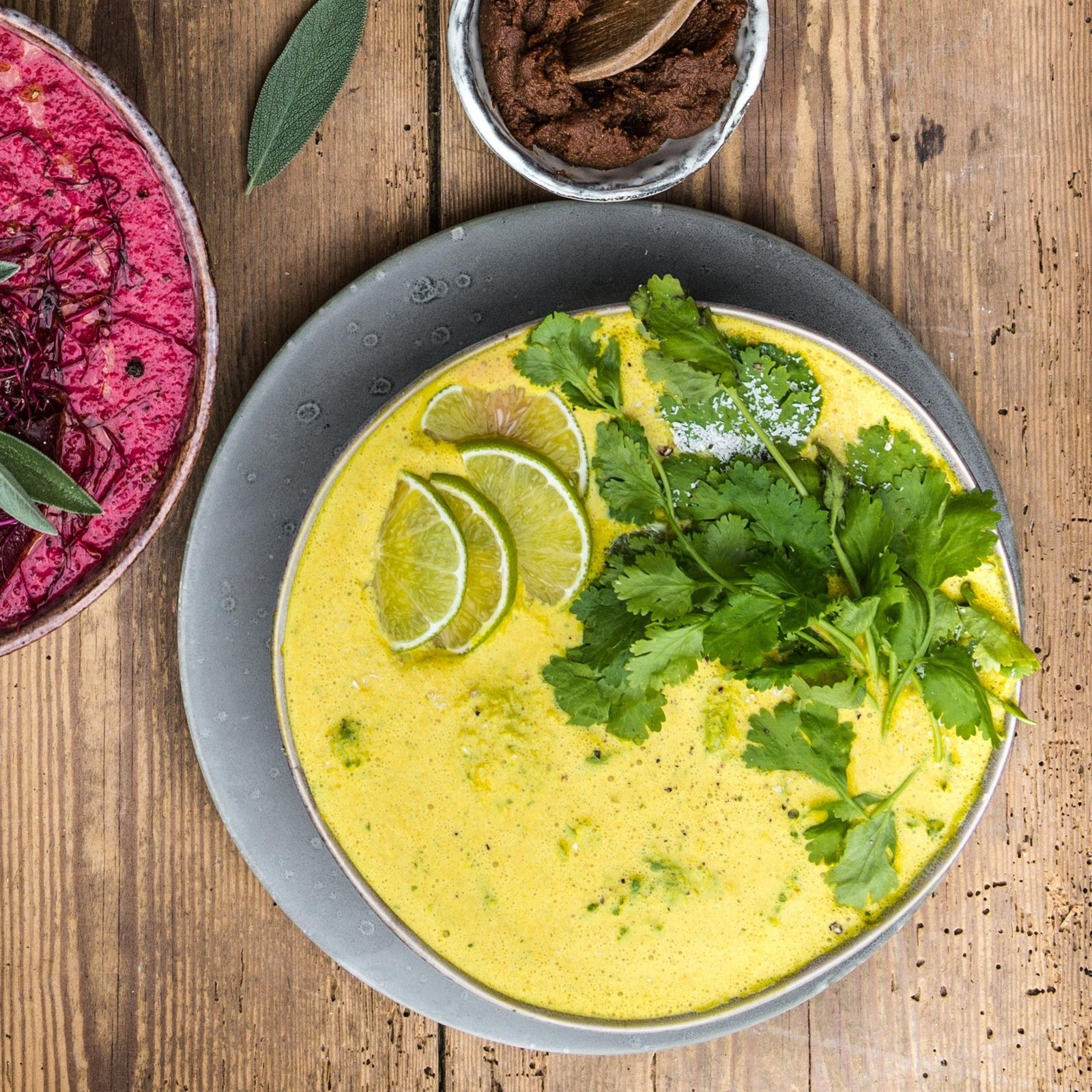 Thai kókuszos gazpacho