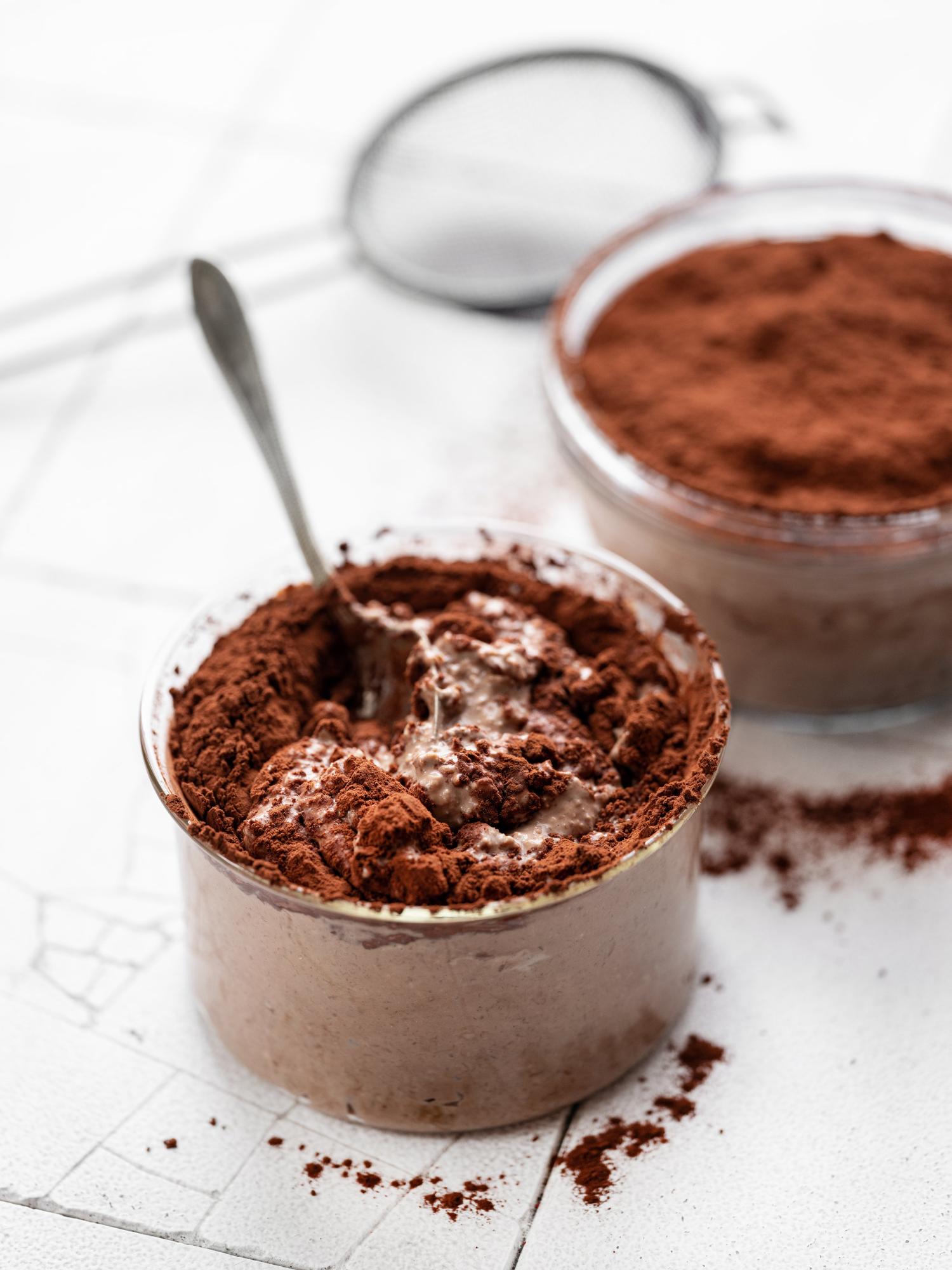Tiramisu zabpehely éjszakán át
