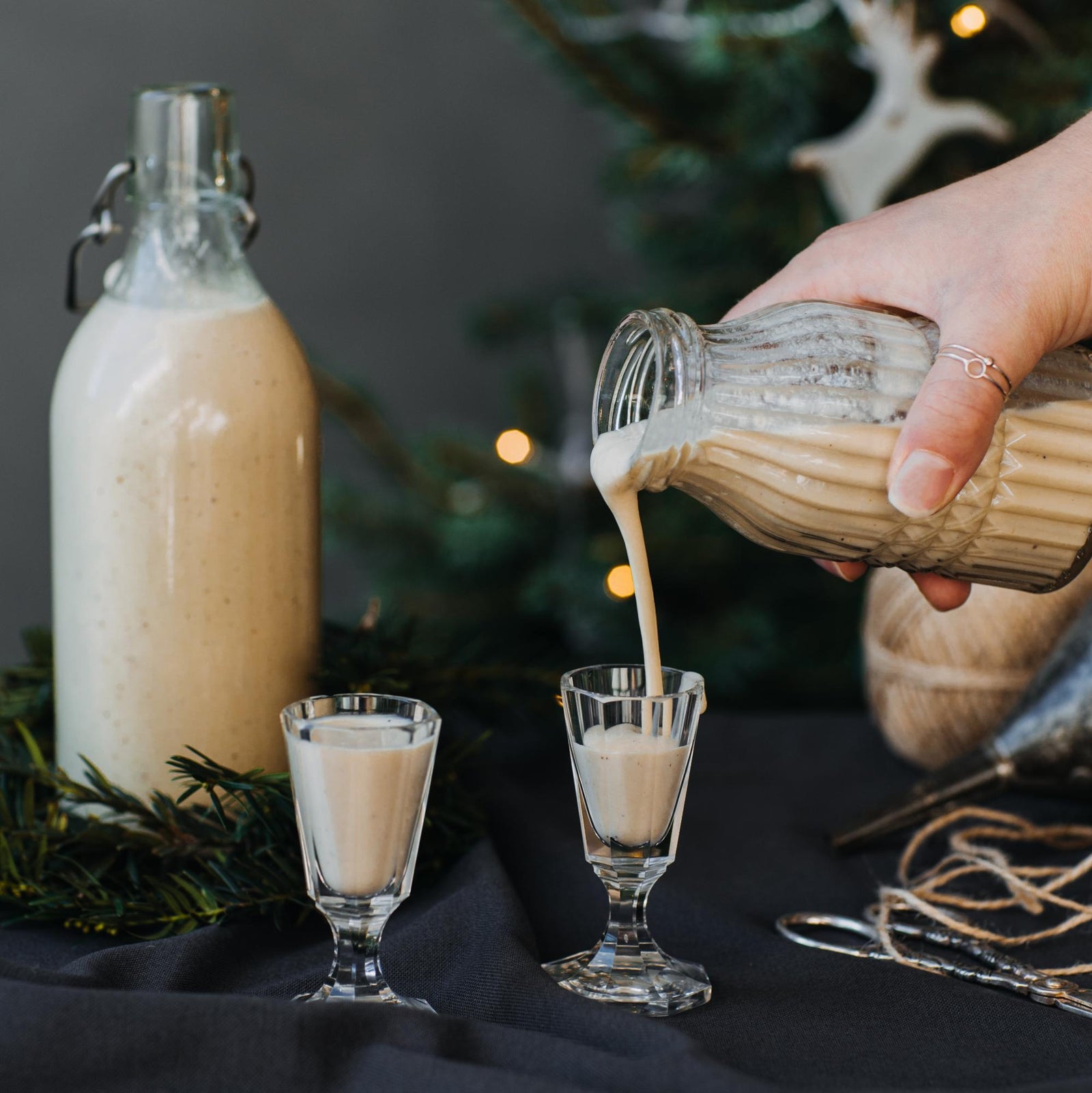 Tojáslikőr kókusztejből