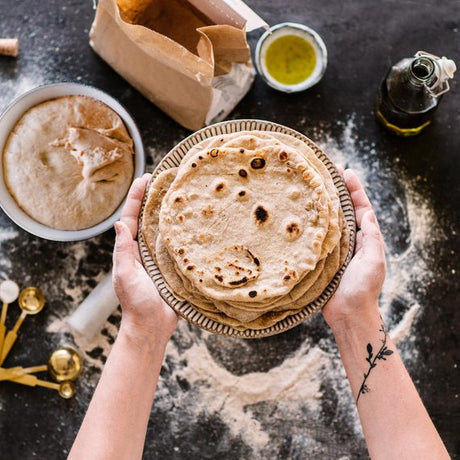 Teljes kiőrlésű tortilla - alaprecept