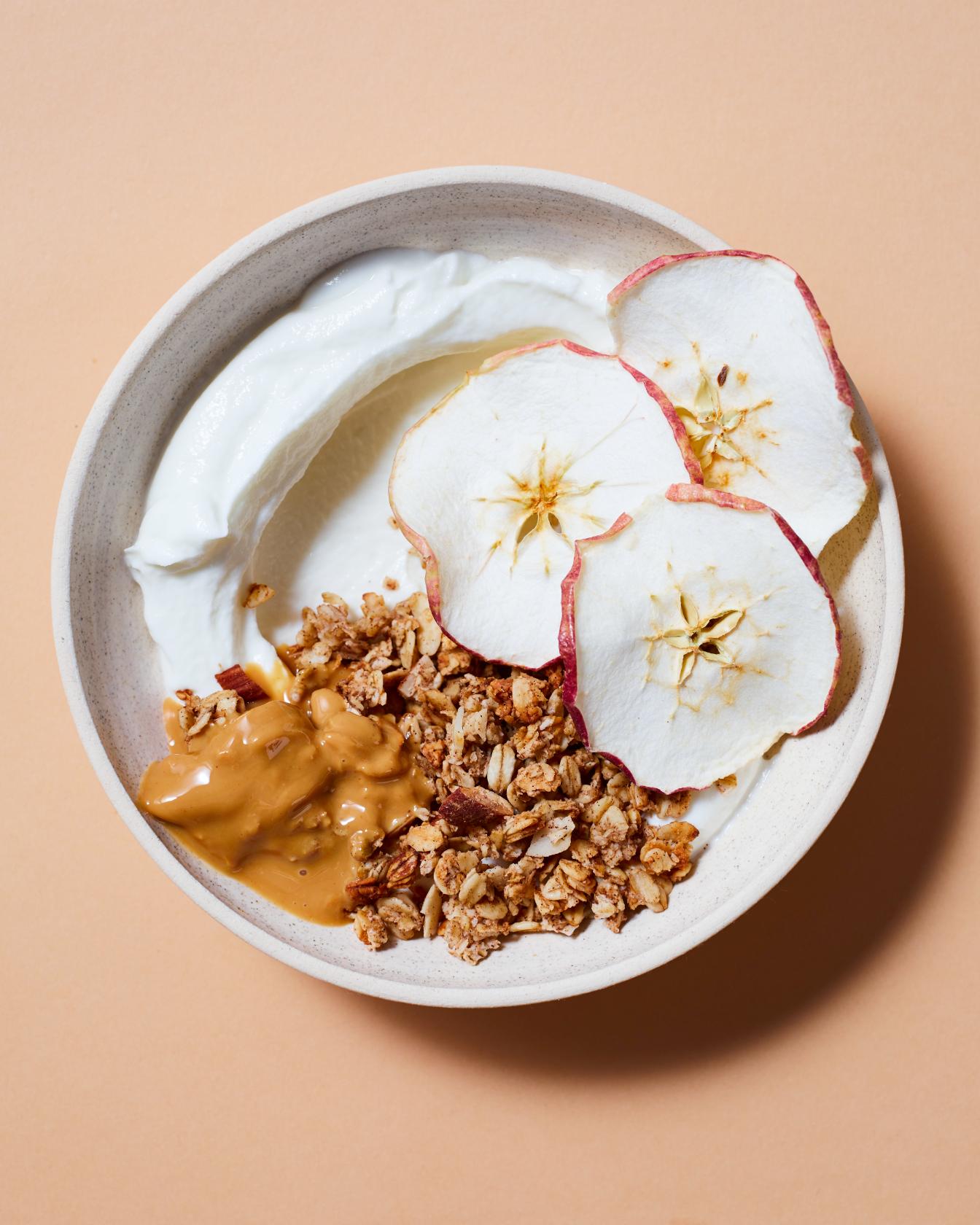Téli almás granola