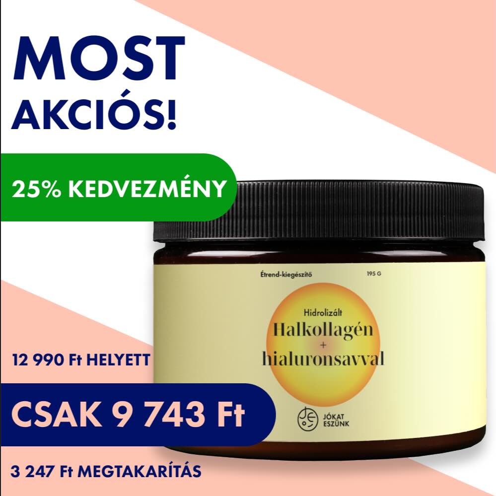 Prémium kollagén hialuronsavval és C-vitaminnal (mangó ízű)