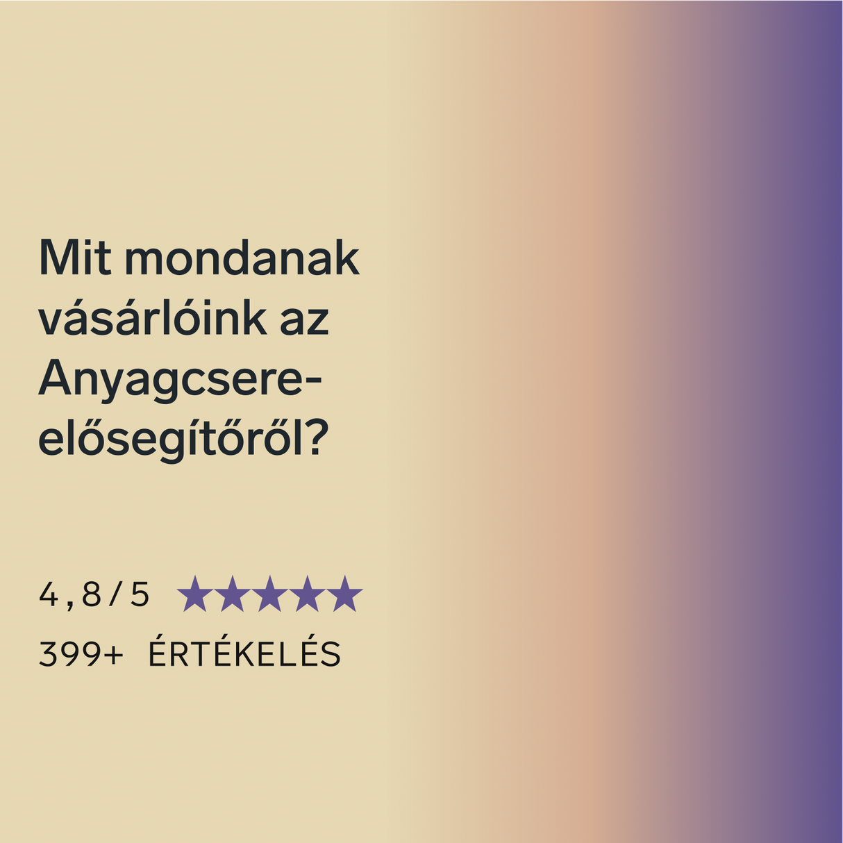 Anyagcsere elősegítő
