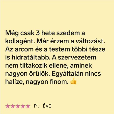 Prémium kollagén hialuronsavval és C-vitaminnal (mangó ízű)