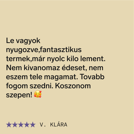Anyagcsere elősegítő