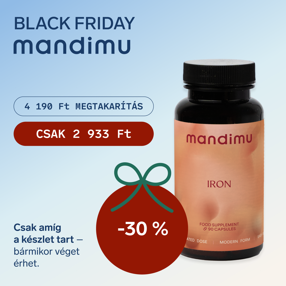 Black Friday – Vas – 2933 Ft