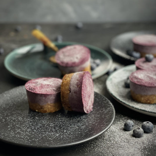 Áfonyás sajttorta sütés nélkül