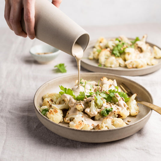 Sült karfiol tahini szósszal