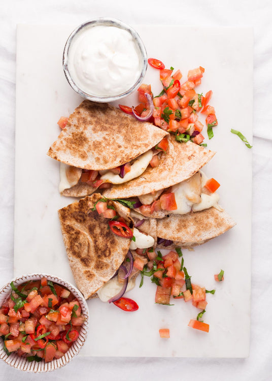 Csirkés quesadilla mozzarellával