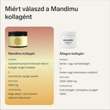 Prémium kollagén hialuronsavval és C-vitaminnal (mangó ízű)