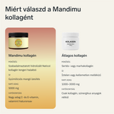 Prémium kollagén hialuronsavval és C-vitaminnal (mangó ízű)