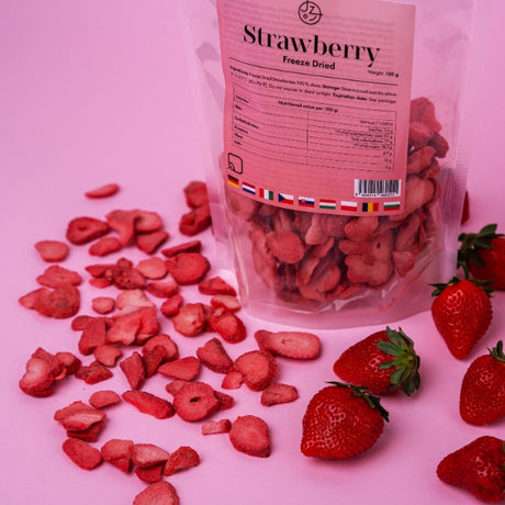 Fagyasztva szárított gyümölcskészlet – eper, málna, banán és mangó 🍌🥭🍓(Liofilizált)