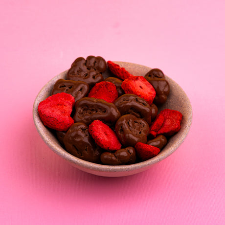Eper tejcsokoládéban (liofilizált) 🍓 200 g-os kiszerelésben