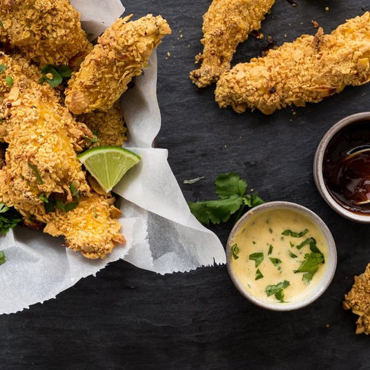 Ropogós csirke nuggets