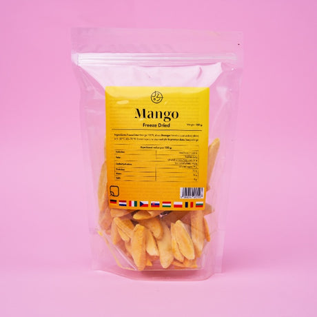 Fagyasztva szárított gyümölcskészlet – eper, málna, banán és mangó 🍌🥭🍓(Liofilizált)