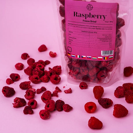 Fagyasztva szárított gyümölcskészlet – eper, málna, banán és mangó 🍌🥭🍓(Liofilizált)