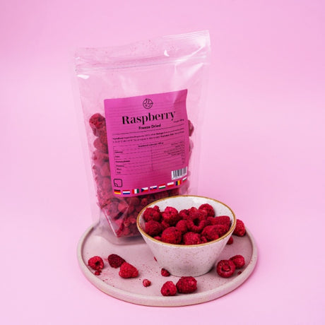 Fagyasztva szárított gyümölcskészlet – eper, málna, banán és mangó 🍌🥭🍓(Liofilizált)