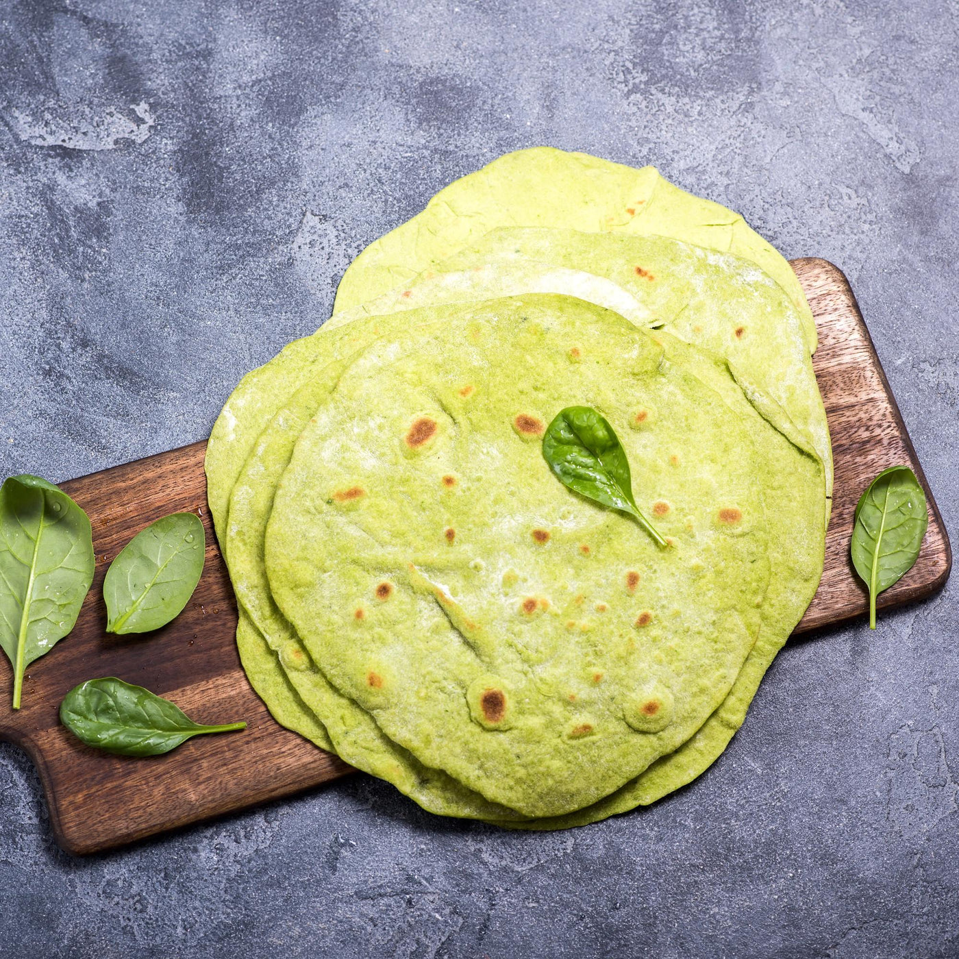 Spenótos tortilla