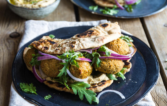 Batátás falafel