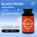 Fokozatosan felszabaduló C-vitamin csipkebogyó kivonattal