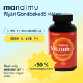 Fokozatosan felszabaduló C-vitamin csipkebogyó kivonattal