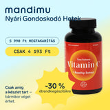 Fokozatosan felszabaduló C-vitamin csipkebogyó kivonattal